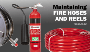 Maintaining fire hoses and reels