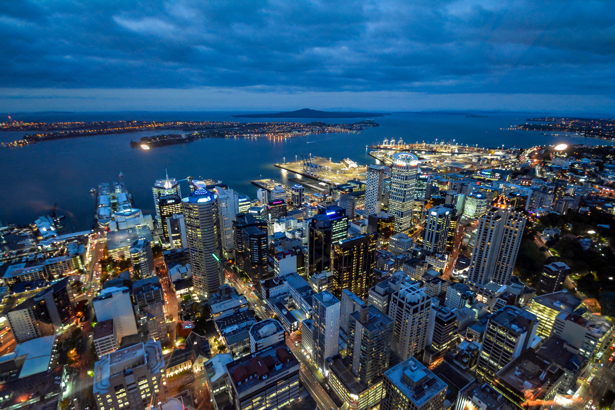 Auckland city scape, New Zealand