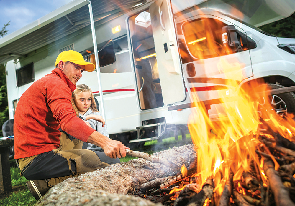 Camper Fire Safety