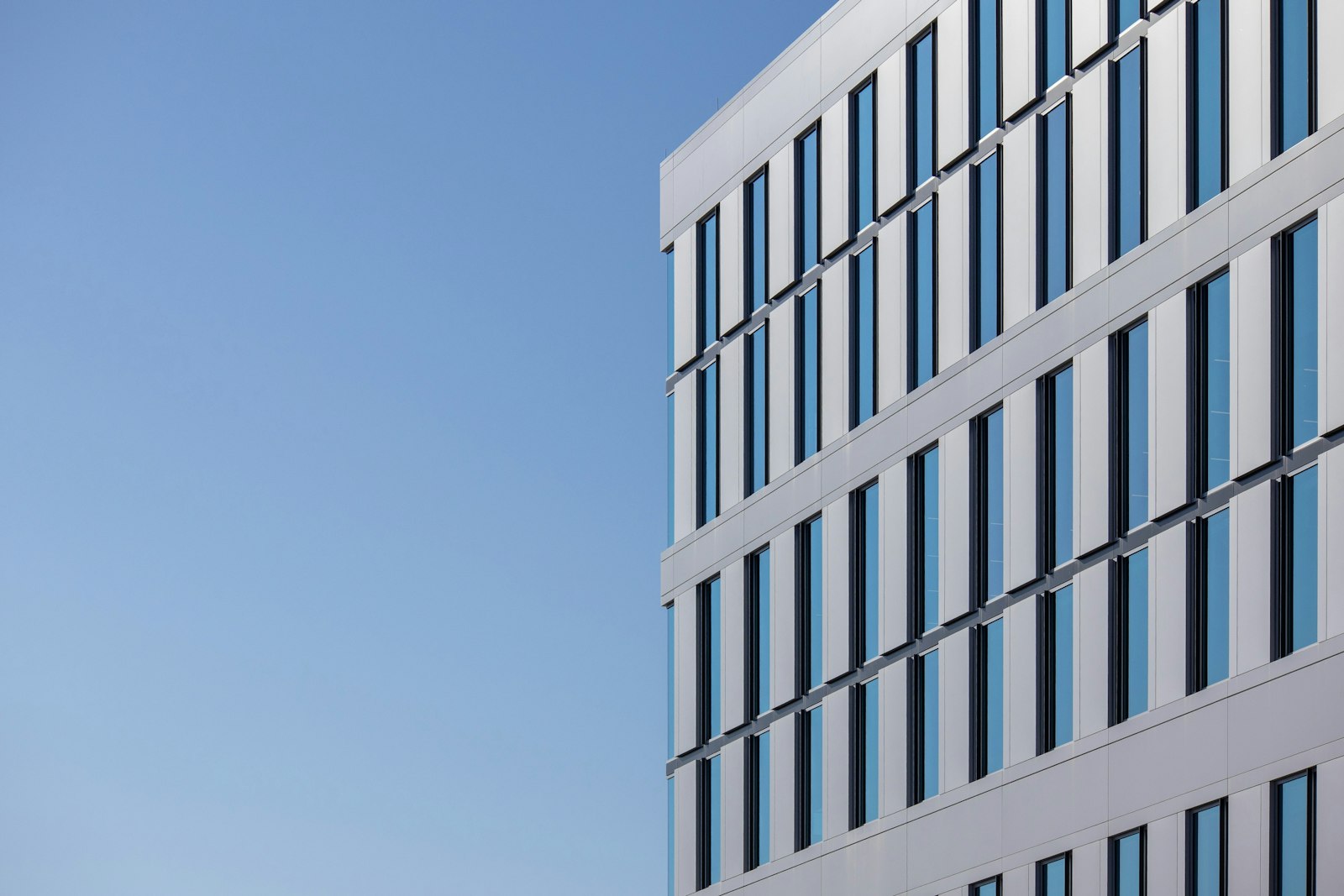 Commercial building exterior - BWOF compliance